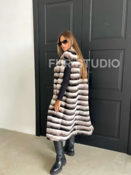 Жилет из меха орилага - фото 1