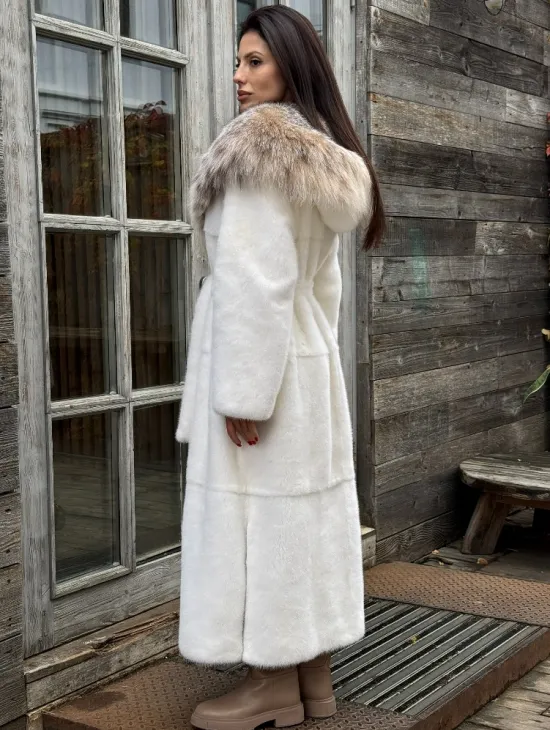 Шуба Халат из норки 