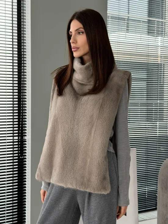 Норковая манишка «весна 2026» - фото 7