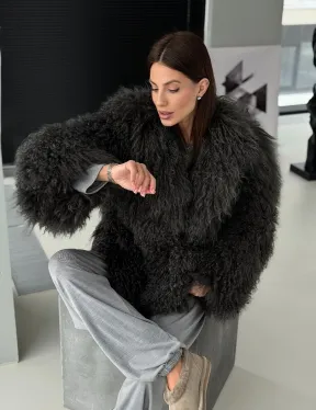 Шубка из ламы - фото 11